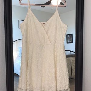 Mossimo White Mini Dress